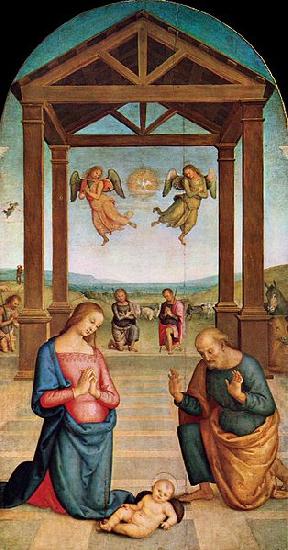 Pietro Perugino Nativity oil painting picture